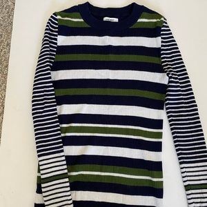 Nine West Fitted Ribbed Sweater Size XS